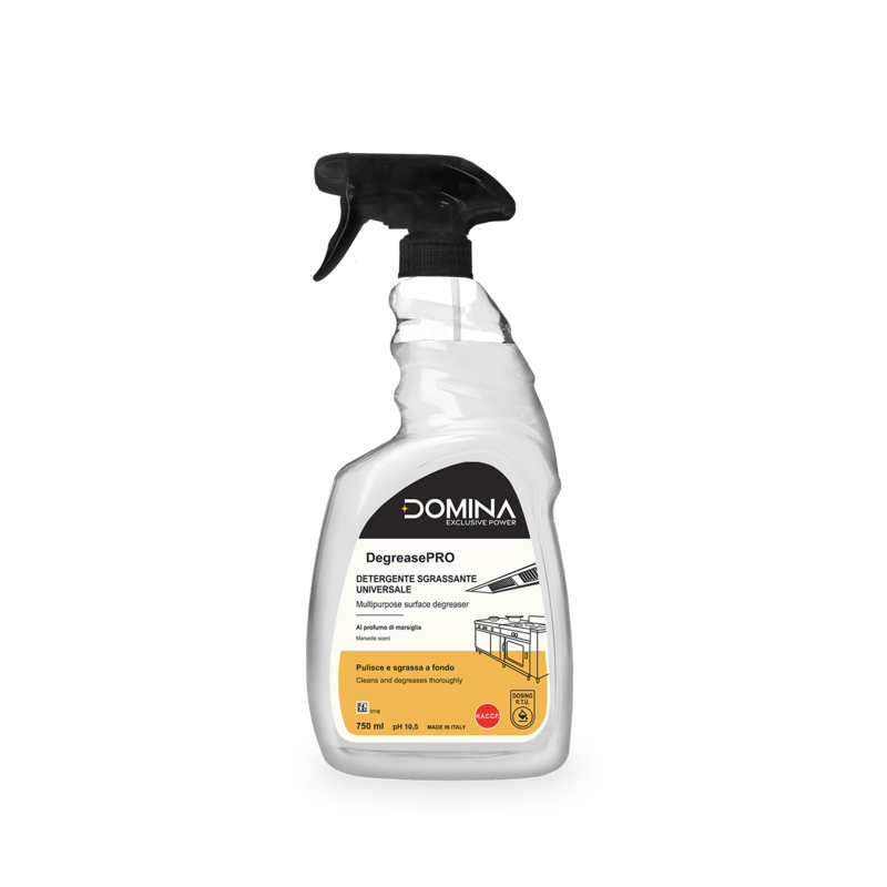 DOMINA DEGREASEPRO universāls aromatizēts virsmu attaukošanas līdzeklis 750ml