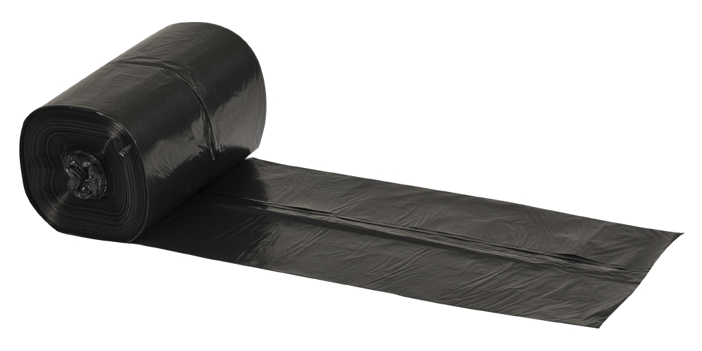Мешки для мусора 35л 50шт. 15мкр, 50x70см, черные, LLDPE