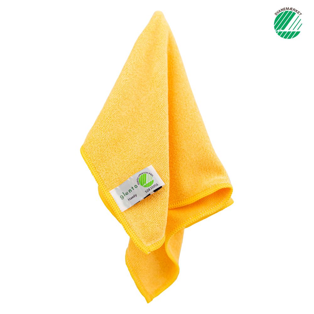 Glenta Handy mikrošķiedras audums dzeltens 38x38cm, 320gr