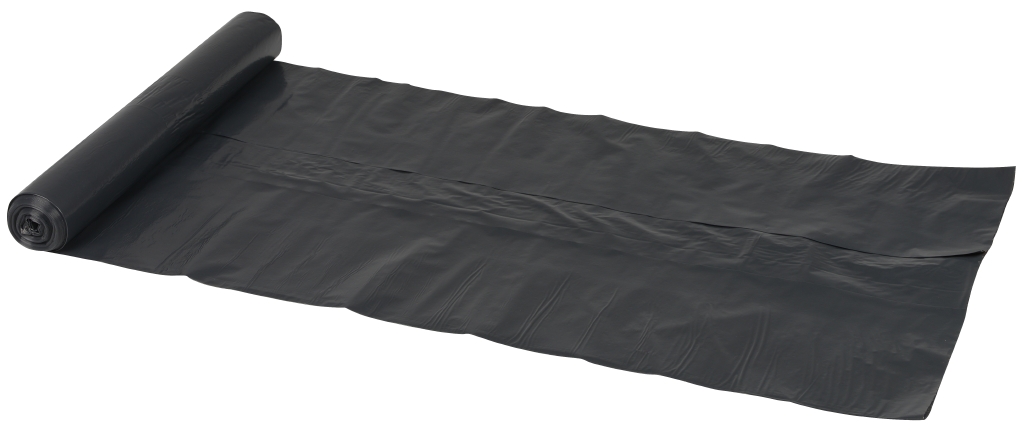 Atkritumu maisi 250L 50mk 90x135cm, 10gab melni
